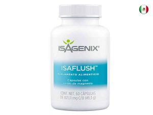 IsaFlush Isagenix - Suplemento natural para apoyo digestivo con magnesio y hierbas depurativas para una regularidad saludable